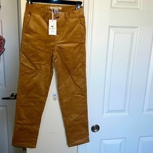 Toffee brown caramel Hope & Henry corduroy pants boys 10